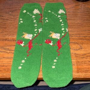 Men's How the Grinch Stole Christmas Cozy Socks - 6-12